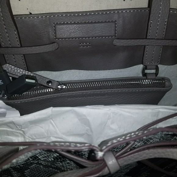 Banana Republic Snakeskin Design Leather Tote Bag - Picture 4 of 7